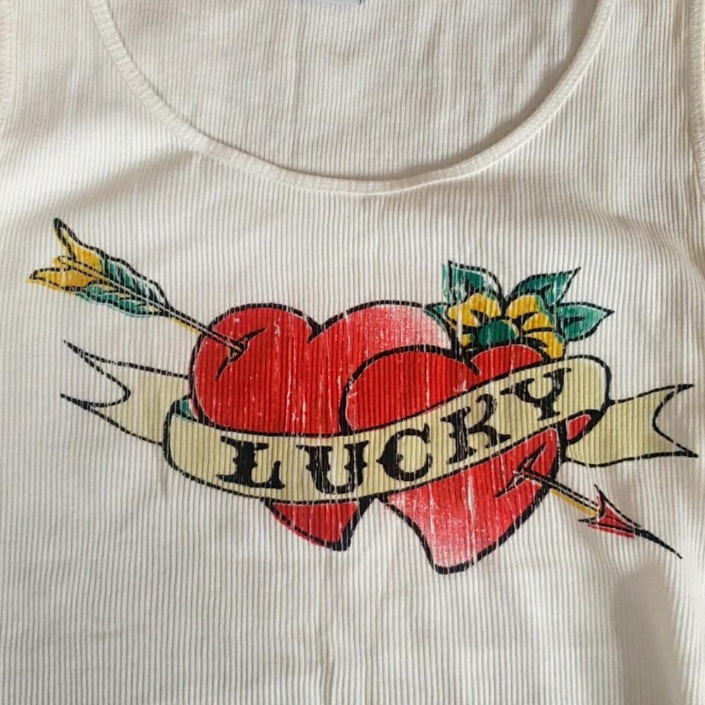 Lucky Brand Womens Ribbed Tank Top..Size Small